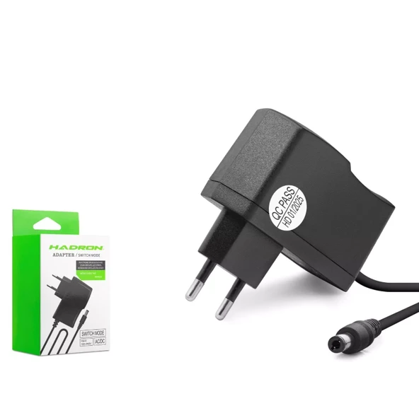 HADRON HD-8419 MODEM ADAPTÖRÜ 6V 1A 5.5*2.5 SİYAH