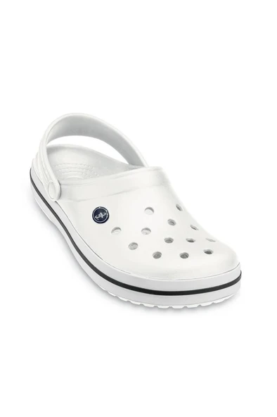 Akınal E195.Z.024 Medical Sabo Kadın Terlik Beyaz Lacivert ürün görseli 1