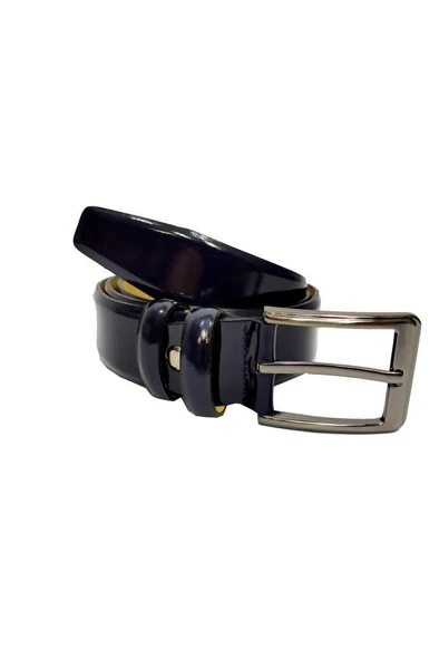 CLK 211-3,5cm Hakiki Rugan Deri Erkek Kemer - 4