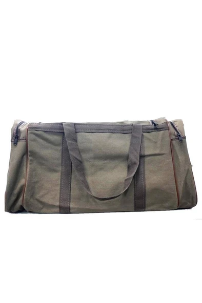 Bags 80 cm-24 Kanvas Kumaş Seyahat Çanta Haki - 3