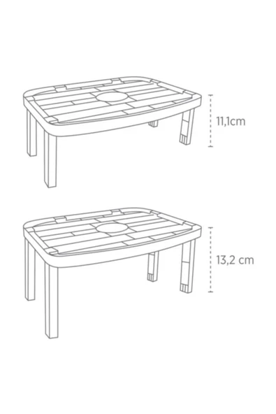 2 Adet Şeffaf Moduler Ayarlanabilir Dolap Çekmece İçi Mutfak Banyo Raf Düzenleyici - 2