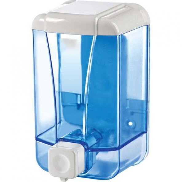 Sıvı Sabunluk Sabun Dispanseri Şeffaf Mavi 1000 cc