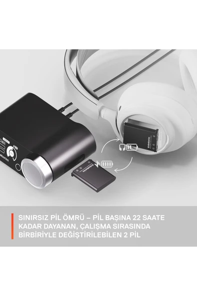 Arctis Nova Pro Wireless Multi-platform Gaming Kulaklık - Beyaz - 6