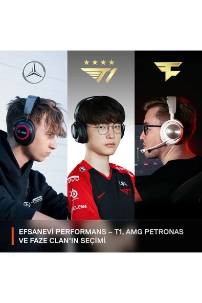 Arctis Nova Pro Wireless Multi-platform Gaming Kulaklık - Beyaz - 5