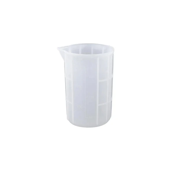Epoksi Reçine Silikon Beaker Döküm Karıştırma Kabı Uçlu 300 ML ürün görseli 1