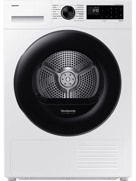 Samsung DV90DG52A0AEAH Isı Pompalı 9 Kg Çamaşır Kurutma Makinesi