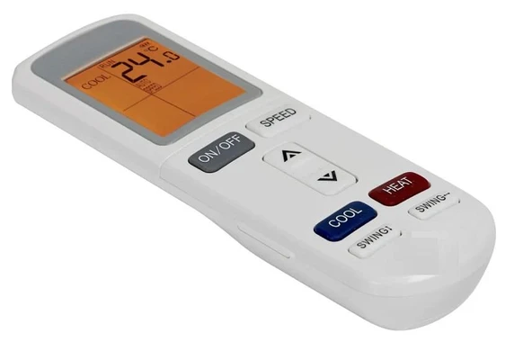 Arçelik ile uyumlu YKR-L/300E Klima Kumandası-Işıklı Ekran - Resim 2