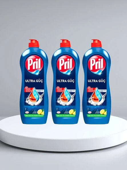 Pril Limon Kokulu 675 g x 3 Adet