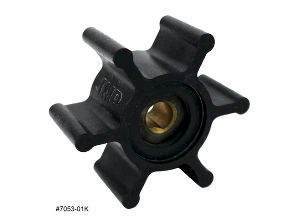 7053-01K JMP Marine Flexible Impeller Kit (Replaces Jabsco 6303-0001, Johnson 09-824P, CEF 500210, Oberdorfer 6617, Yanmar 14242-050)