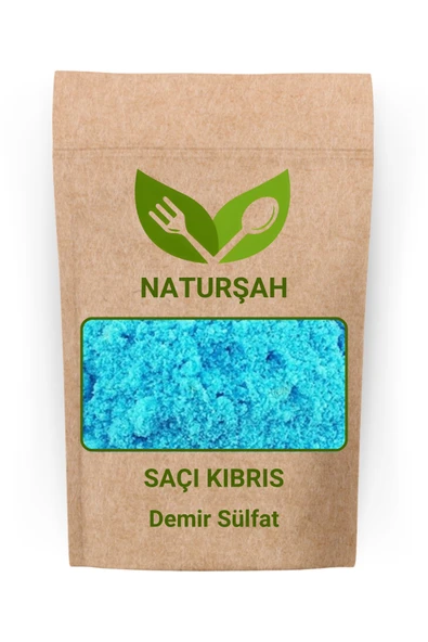Naturşah Saçı Kıbrıs / Demir Sülfat 250 Gr