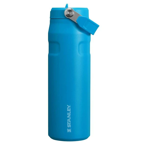 STANLEY THE ICEFLOW FLIP PİPETLİ 2.0 NEW  0.7 LİTRE SOĞUK TERMOS MAVİ RENK - 3