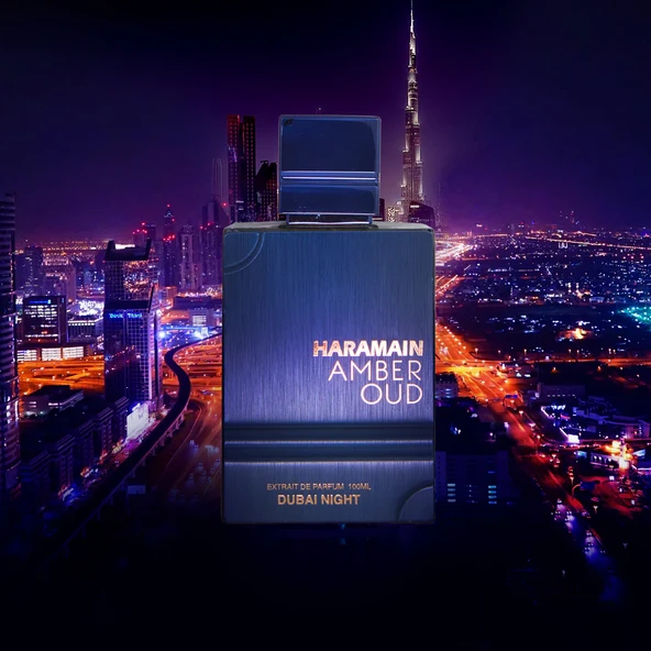 Al Haramain Amber Oud Dubai Night Erkek Parfüm EDP 100 mL - Resim 2