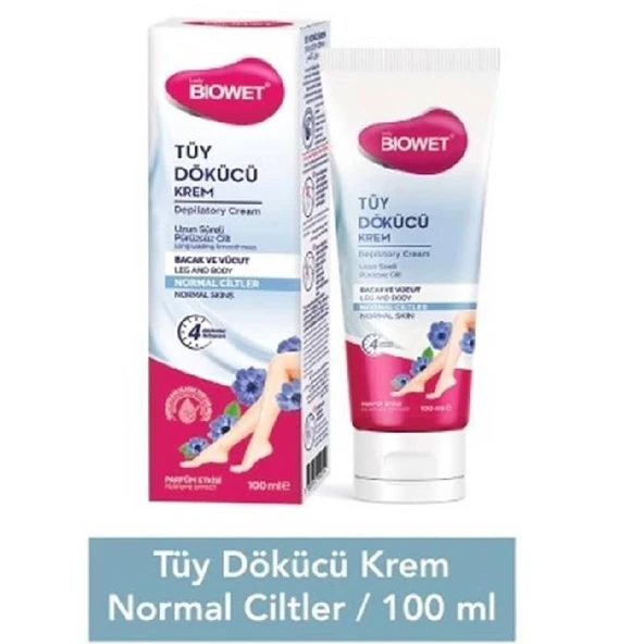 BIOWET TÜY DÖKÜCÜ KREM 100ML ürün görseli