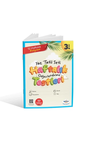 Öğretmen Evde Yayınları 3.Sınıf Yaz Tatil Kitabı Seti - 7