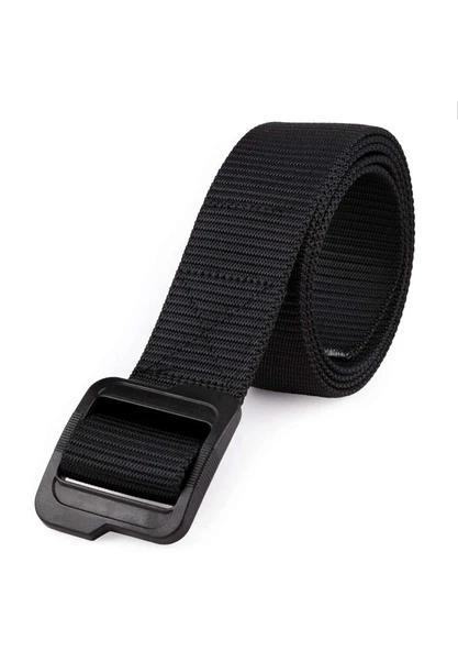 Plastik Tokalı Siyah Tactical Operator Kemer