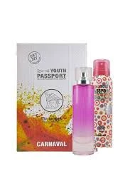 Youth Passport CARNAVAL For Women Edp Kadın Parfüm 75 ML + Deodorant SET
