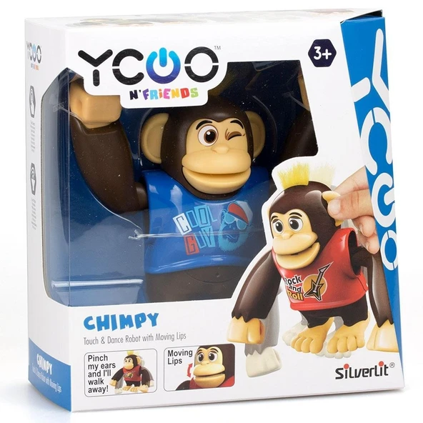 Silverlit Chimpy Robot Mavi - 3