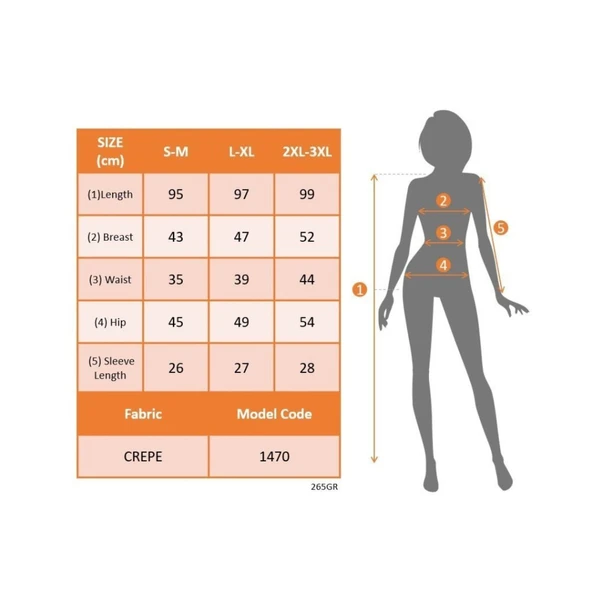 Lucky Life Kadın Kısa Kollu Yuvarlak Yaka Pileli Janjan Krep Elbise - 4