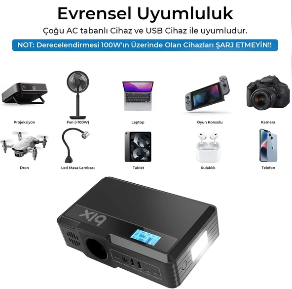 Bix PB401 40000mAh  Power Station POWERBANK - 4