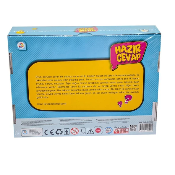 LC7506 Hazır Cevap - Laço Kids - Utku Oyuncak - 2