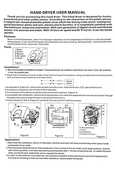Xinda Gsq150 El Kurutma Makinesi Plastik Gövdeli Ekonomik - 2