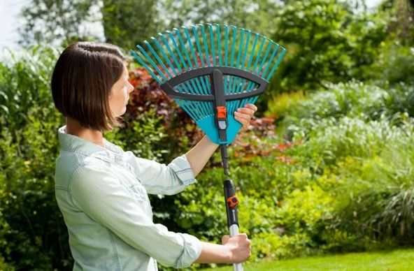 Gardena 3099-20 Combisystem Plastik Ayarlanabilir Tırmık - 2