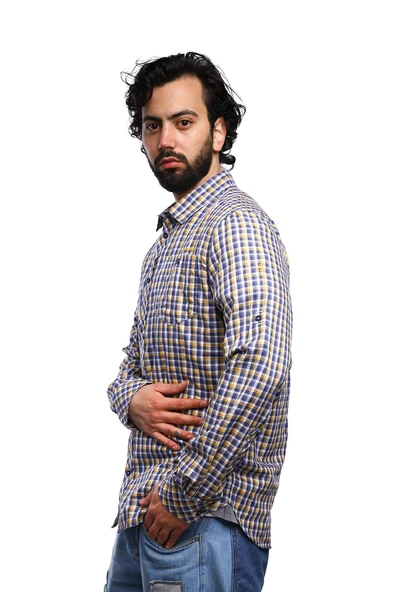 Craghoppers Claude Erkek Gömlek-MAVİ - 3