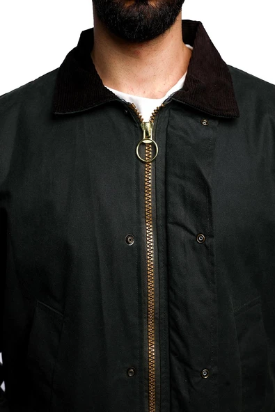 Regatta Country Wax Erkek Ceket-HAKİ - 4