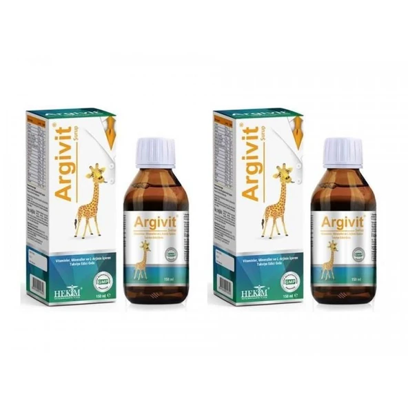 Argivit Multivitamin 2li Paket 150 ml Şurup ürün görseli
