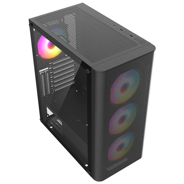 FRISBY 550W FC-9385G GAMING MID-TOWER PC KASASI - 5