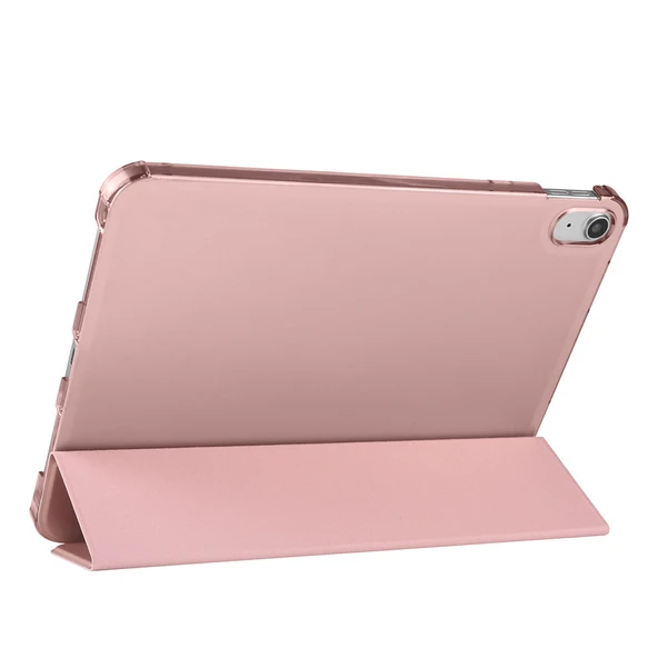 iPad Air 10.9 2022 (10.Nesil) Smart Cover Kalem Bölmeli Standlı 1-1 Kılıf - Resim 9