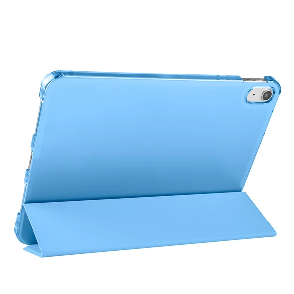 iPad Air 10.9 2022 (10.Nesil) Smart Cover Kalem Bölmeli Standlı 1-1 Kılıf - Resim 11