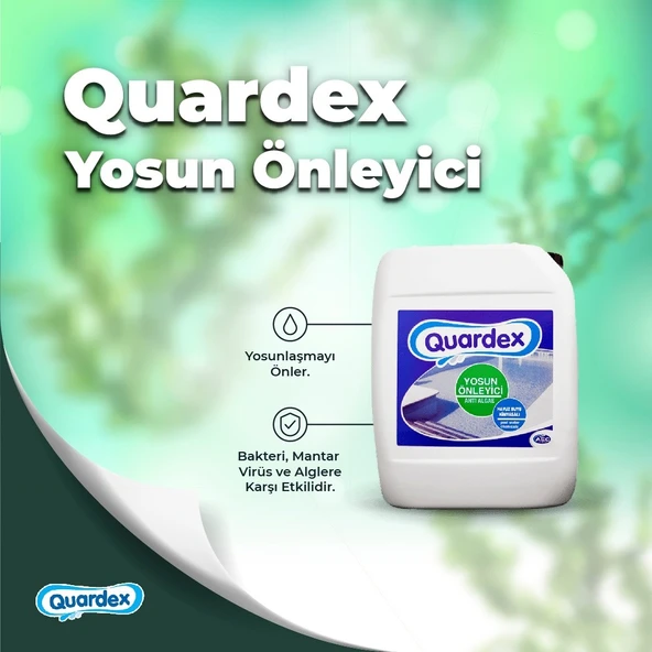 Quardex Yosun Önleyici Havuz Kimyasalı - 4