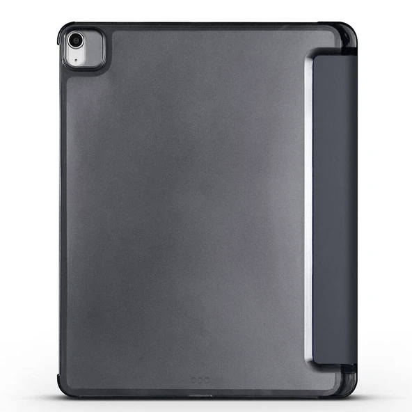 iPad Pro 12.9 2022 M2 Smart Cover Kalem Bölmeli Standlı 1-1 Kılıf - Resim 7