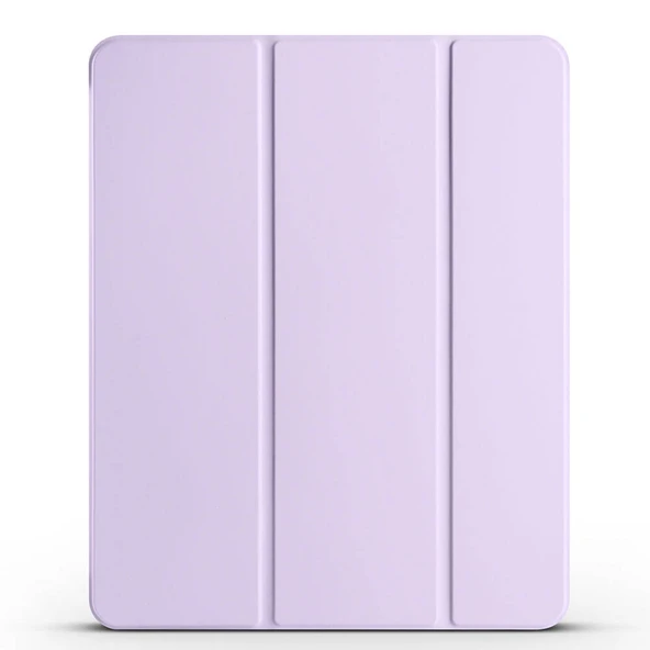 iPad Pro 11 2022 M2 Smart Cover Kalem Bölmeli Standlı 1-1 Kılıf - Resim 12