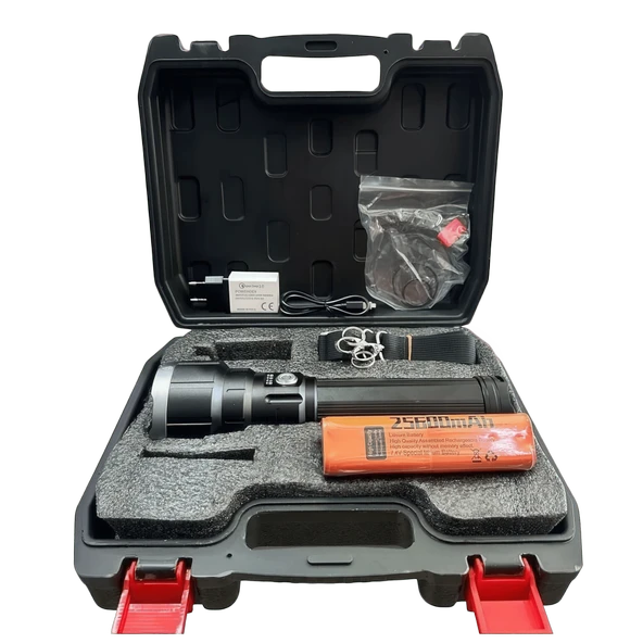 POWERDEX PD-13000 Ultra Parlak 13000mAh Şarjlı Fener Güçlü Aydınlatma, Uzun Pil Ömrü - Resim 2