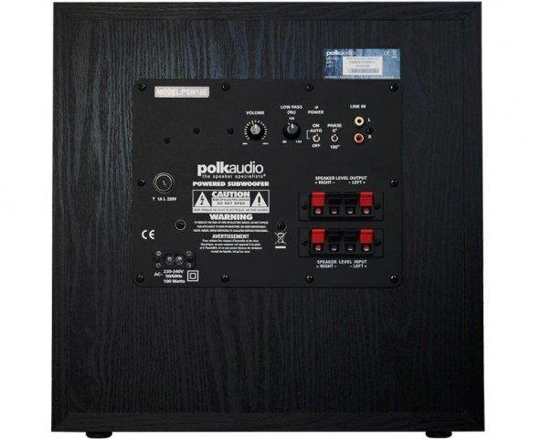 Polk Audio PSW 10 Subwoofer - 3