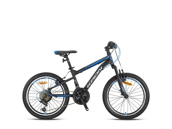 VORTEX 4.0 - 20  MTB - 11' - 7  Vites - V.B. - Mat Siyah-Gri/Mavi ürün görseli