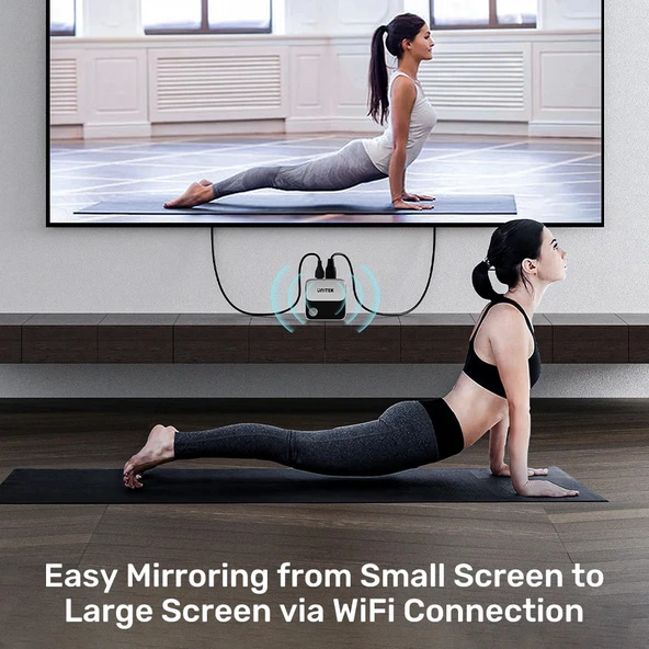 UNITEK WIRELESS 4K60Hz KABLOSUZ GÖRÜNTÜ AKTARICI (V1162B01) - 4
