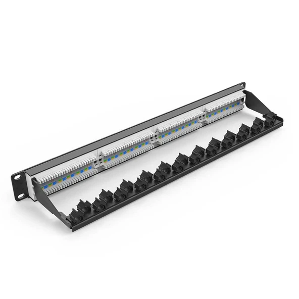 UNITEK CAT6 UTP 24 PORT RJ45 PATCH PANEL (T003A) - 2