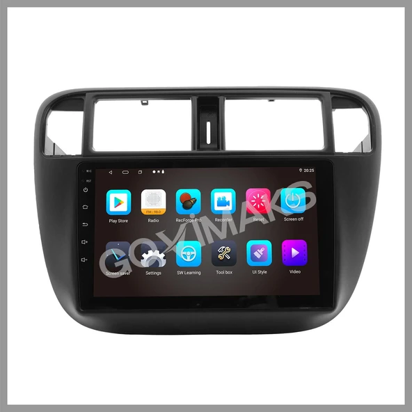 GOVİMAKS HONDA IES 1996-2001 2 GB RAM 32 GB HAFIZA ANDROID MULTIMEDIA TEYP - 2