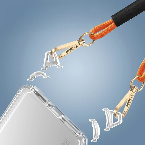 Xiaomi Redmi Note 14 Pro 5G Kılıf Airbagli Takılabilir Askı Aparatlı Snap Silikon Kapak - Resim 3