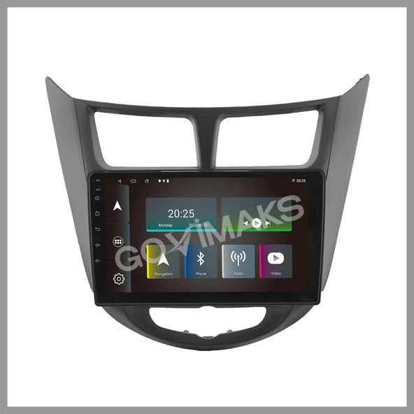 HYUNDAİ ACCENT ACCENT BLUE SİYAH UYUMLU 6 GB RAM 128 GB HAFIZA ANDROID MULTIMEDIA TEYP - Resim 6