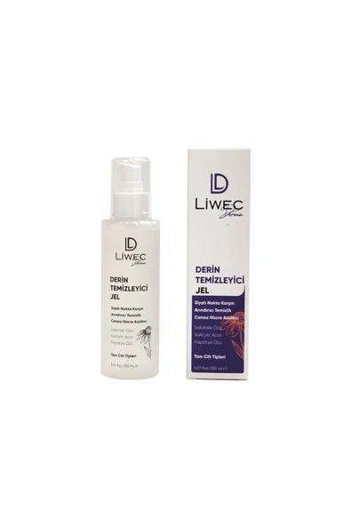 LIWECDERMA Liwec Derma 3'lü Set (DERİN TEMİZLEYİCİ JEL - YÜZ TEMİZLEME TONİK - GÜNEŞ KREMİ SPF 50+) - 6