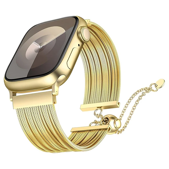 Watch 7 41mm KRD-137 Metal Hasır Kordon