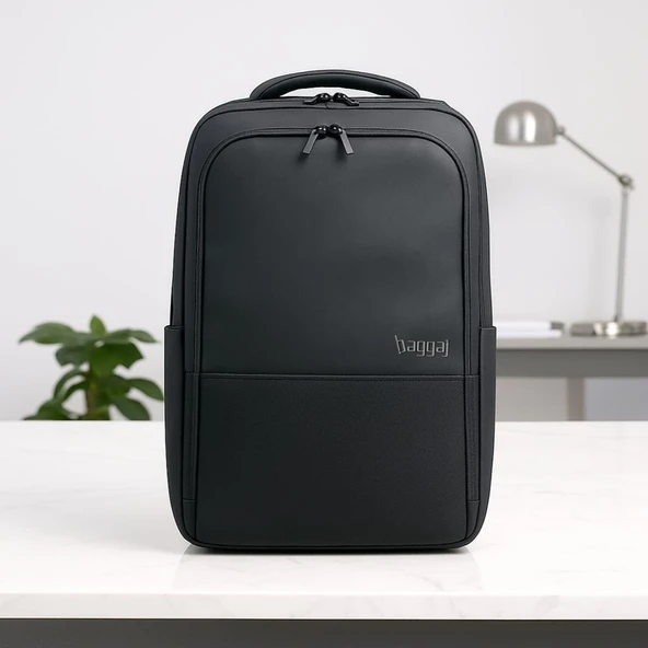 Laptop ve Seyahat için İnce Tasarım Sırt Çantası Baggaj S24112 - 5
