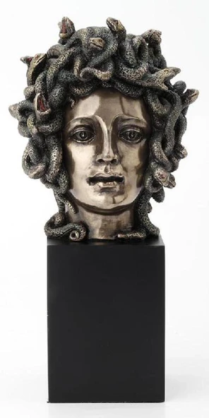 VERONESE BİBLOLAR-Wise Mitoloji & Tarih-KAİDELİ MEDUSA-10,5x9,8x21 CM-JWU77631A4 ürün görseli