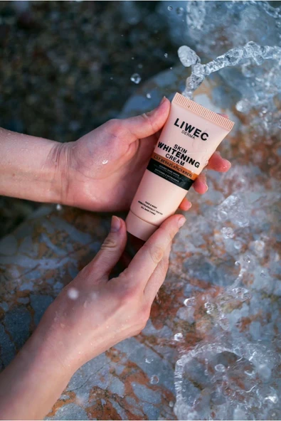 LIWECDERMA LİWECDERMA İKİLİ SET ALOEVERA ÖZLÜ LEKE KARŞITI CİLT BEYAZLATICI KREM 50ML VE 50SPF+ GÜNEŞ - Resim 8