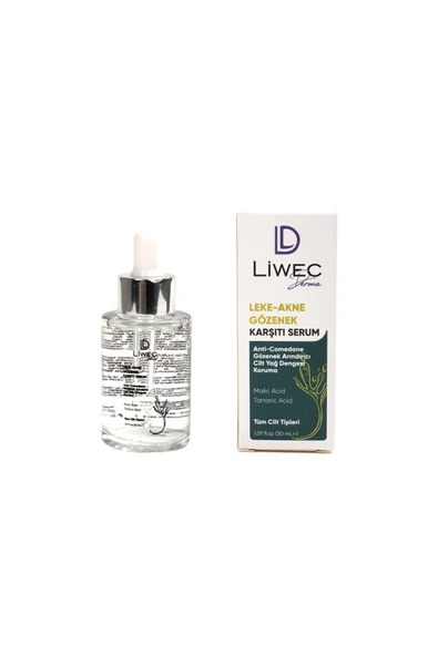 LIWECDERMA Liwec Derma 3'lü Set (ARINDIRICI CİLT BAKIM KREM - LEKE AKNE KARŞITI SERUM - GÜNEŞ KREMİ SPF 50) - 5