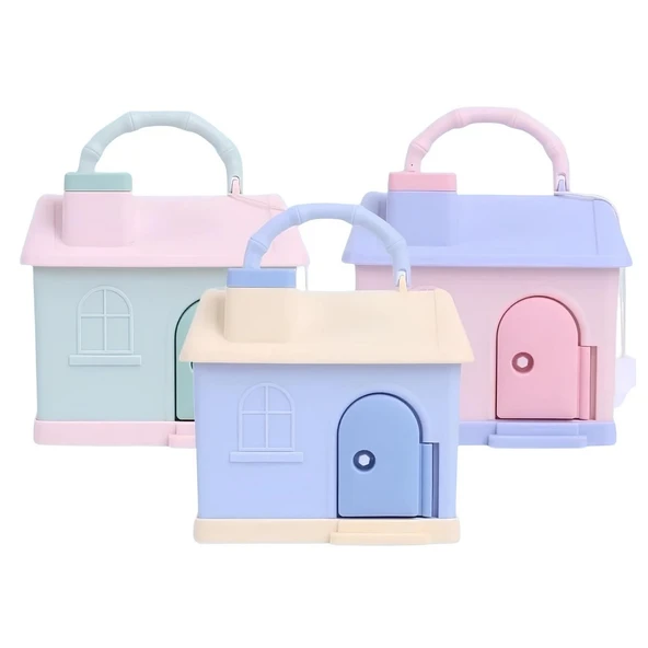 Kilitli Plastik Ev Kumbara - 2